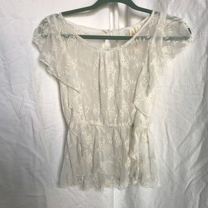 White Lace Top
